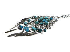 ハンドメイドアクセサリー BUC-16 ハンドメイド 渦巻ネックレス