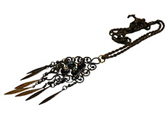 ハンドメイドアクセサリー BUC-5 ハンドメイド 古美デュセル・ネックレス
