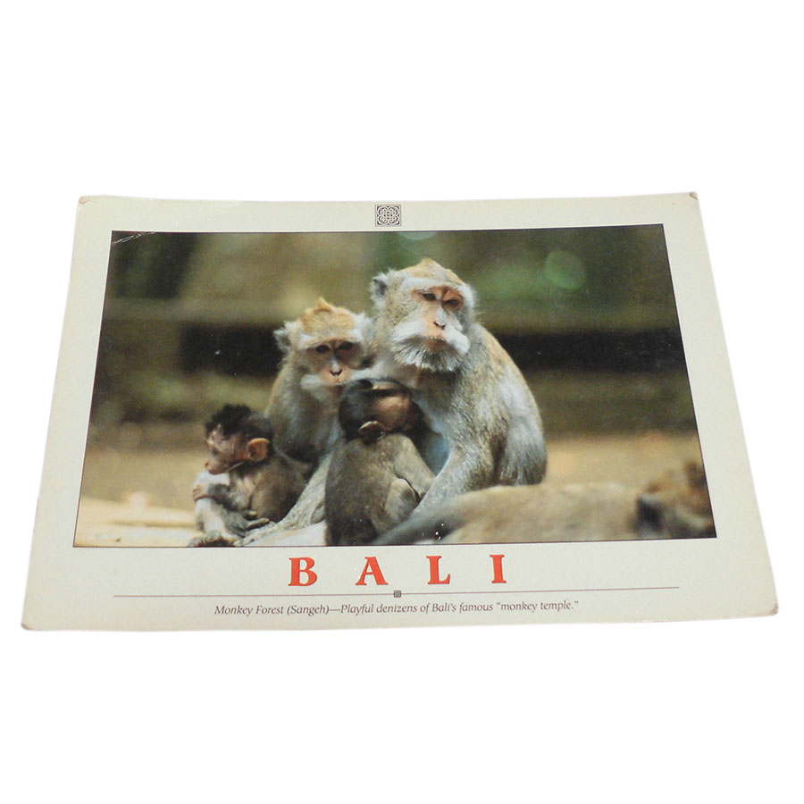 アジアン雑貨 BAP-6 インドネシア・ポストカード(バリ島)