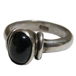 天然石シルバーアクセサリー BR-25 ブラックスターリング