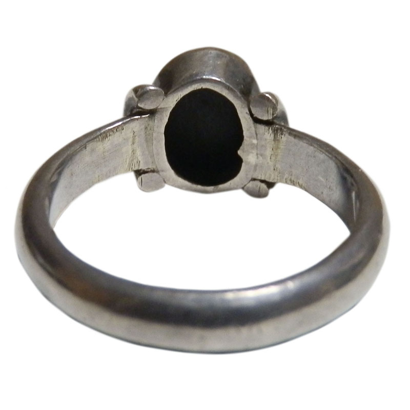 アジアン雑貨 天然石シルバーアクセサリー BR-25 ブラックスターリング