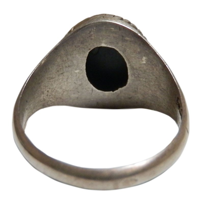 アジアン雑貨 天然石シルバーアクセサリー BR-29 ブラックスターリング