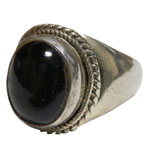 天然石シルバーアクセサリー BR-33 ブラックスターリング