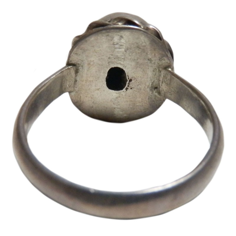 アジアン雑貨 天然石シルバーアクセサリー BR-4 ブラックスターリング