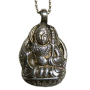 ネパール仏具 シルバーアクセサリー BN-17 ブッタネックレス