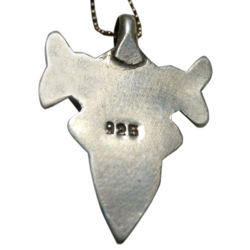 アジアン雑貨 ネパール仏具 シルバーアクセサリー BN-42 ブッタネックレス(ガルーダー)