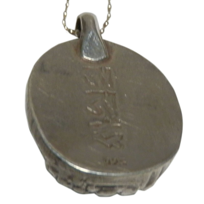 アジアン雑貨 ネパール仏具 シルバーアクセサリー GA-7 ガネーシャネックレス