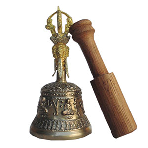 アジアン雑貨 BELL-11 ネパール仏具(ガンダー)
