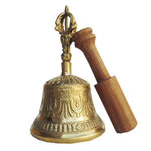 アジアン雑貨　BELL-2　ネパール仏具(ガンダー)