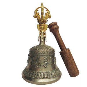 アジアン雑貨　BELL-8　ネパール仏具(ガンダー)