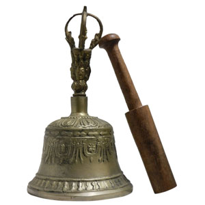 アジアン雑貨 BELL-9 ネパール仏具(ガンダー)