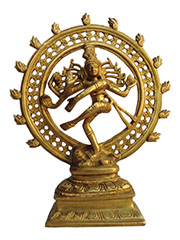 アジアン雑貨　SIV-7 ネパール仏像　ナタラージャ(ダンシング・シヴァ)