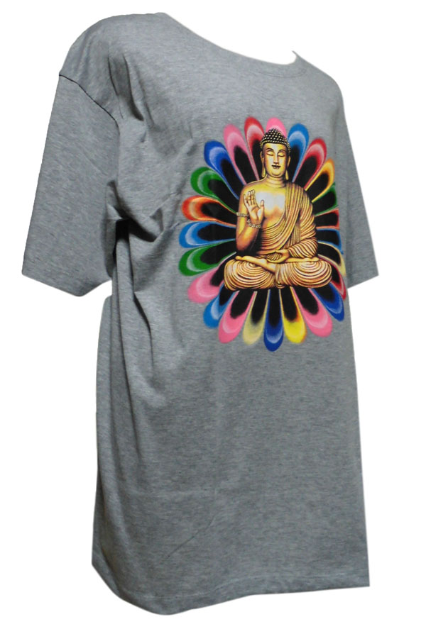 アジアン衣料 BUT-20 仏像(釈迦如来)・Tシャツ