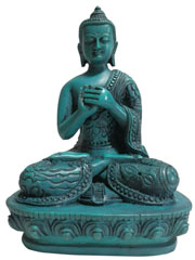 アジアン雑貨　BTS-19 ネパール仏像(薬師如来像)