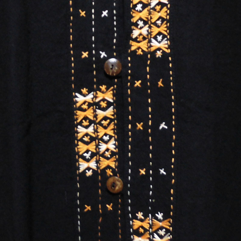 アジアン衣料　CS-3 コットン刺繍ブラウス