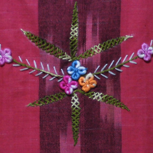 アジアン衣料 CSP-5 コットン・刺繍プルオーバー