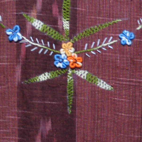 アジアン衣料 CSP-7 コットン・刺繍プルオーバー