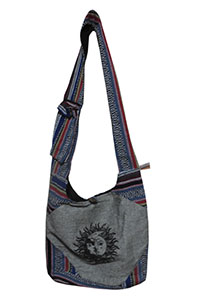 アジアン雑貨 HSB-39 ネパール・コットン・ショルダーバック