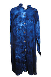 アジアン衣料 NTC-10 ネパール・コットン・タイダイチュニック