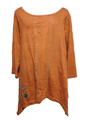 アジアン衣料 NTC-5 ネパール・コットン・タイダイチュニック