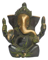 アジアン雑貨　ネパール仏像　NAG-12　ガネーシャ像