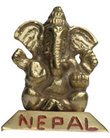 アジアン雑貨　ネパール仏像　NAG-27　ガネーシャ像