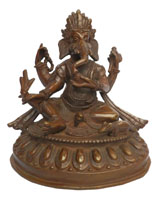 アジアン雑貨　ネパール仏像　NAG-8　ガネーシャ像