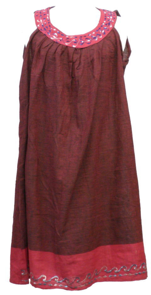 アジアン衣料 NMD-10 ネパール・コットン・ミニワンピース