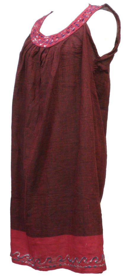 アジアン衣料 NMD-10 ネパール・コットン・ミニワンピース