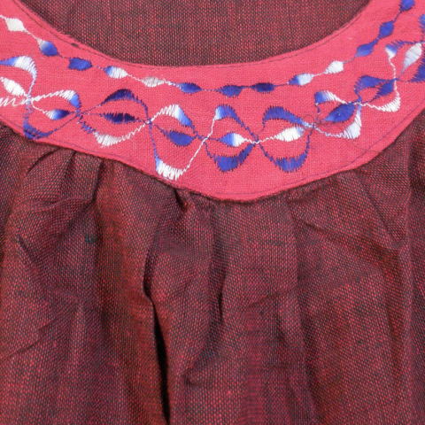 アジアン衣料 NMD-10 ネパール・コットン・ミニワンピース