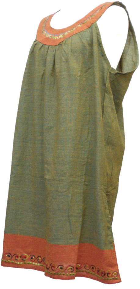 アジアン衣料 NMD-13 ネパール・コットン・ミニワンピース