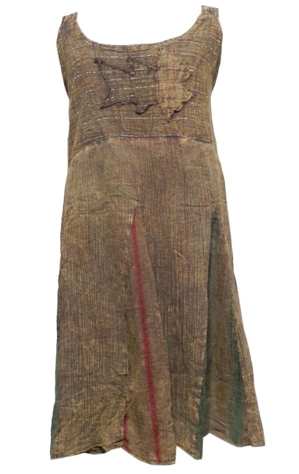 アジアン衣料 NMD-16 ネパール・コットン・ミニワンピース