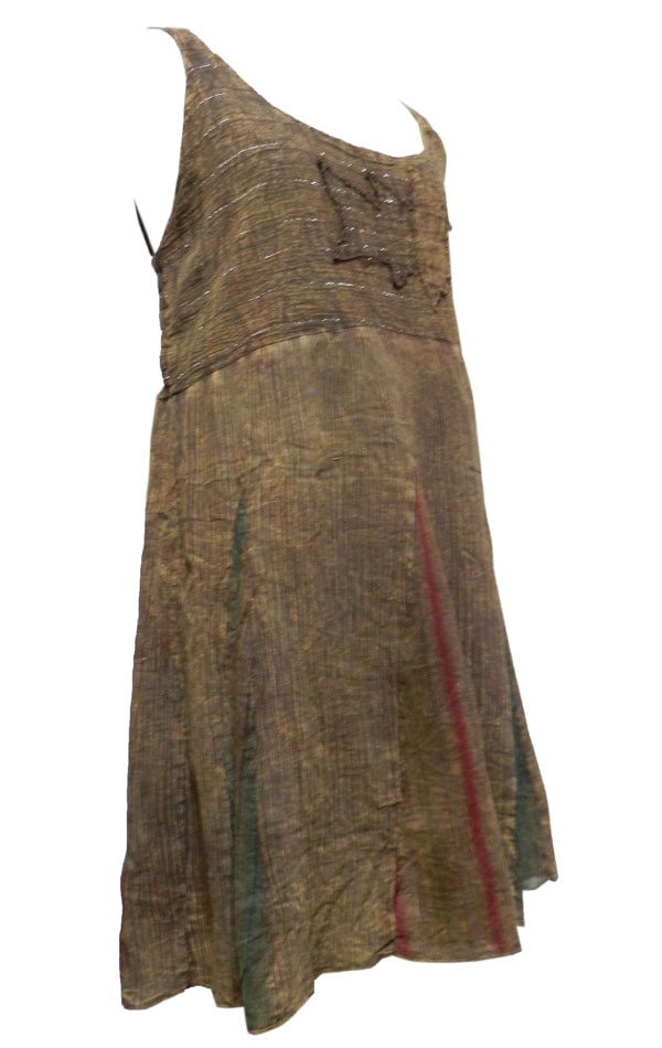 アジアン衣料 NMD-16 ネパール・コットン・ミニワンピース