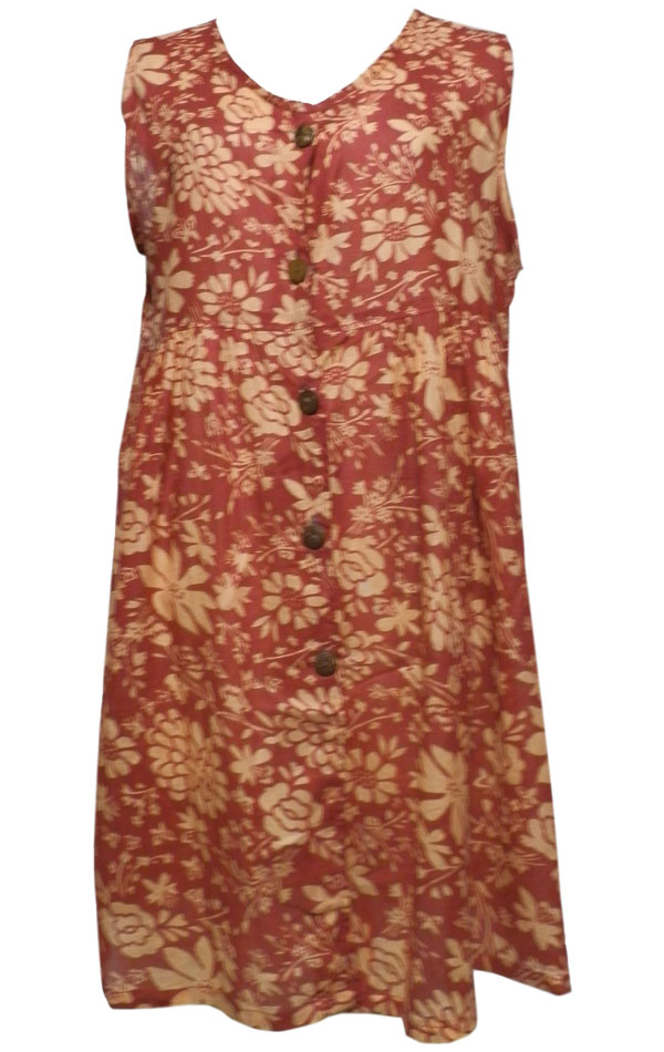 アジアン衣料 NMD-19 ネパール・コットン・ミニワンピース