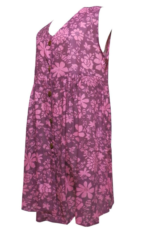 アジアン衣料 NMD-20 ネパール・コットン・ミニワンピース