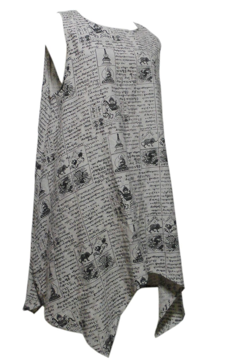 アジアン衣料 NMD-23 ネパール・コットン・ミニワンピース