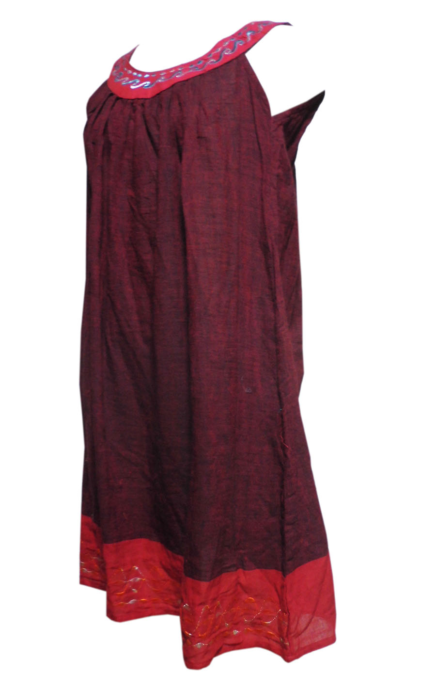 アジアン衣料 NMD-33 ネパール・コットン・ミニワンピース