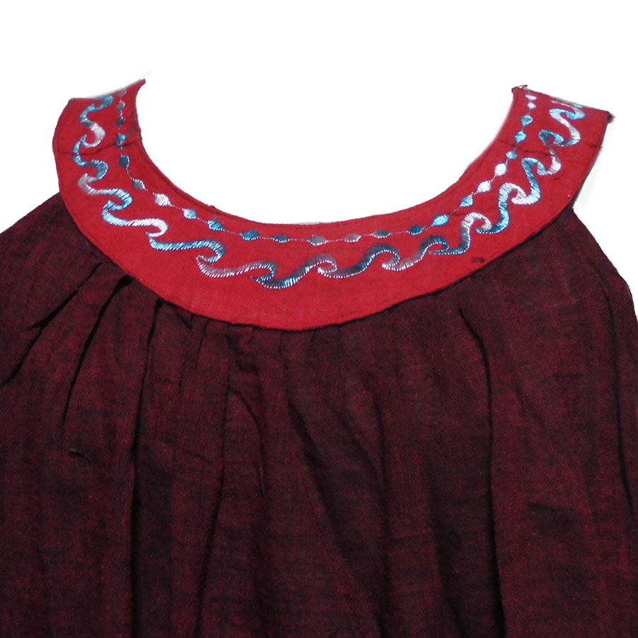 アジアン衣料 NMD-33 ネパール・コットン・ミニワンピース