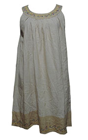 アジアン衣料 NMD-34 ネパール・コットン・ミニワンピース