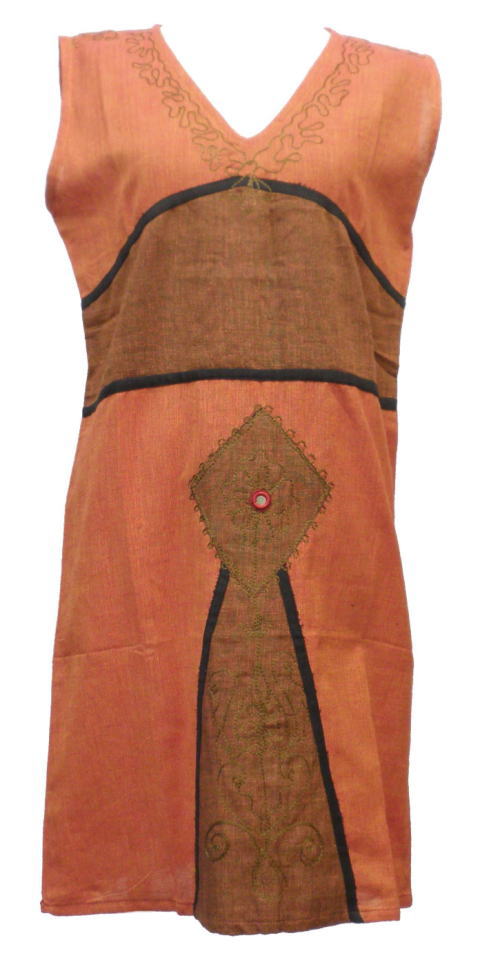 アジアン衣料 NMD-4 ネパール・コットン・ミニワンピース