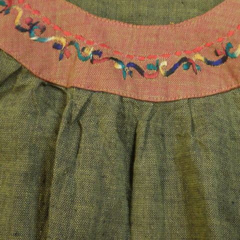 アジアン衣料 NMD-7 ネパール・コットン・ミニワンピース