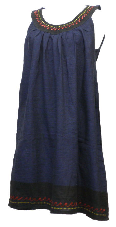 アジアン衣料 NMD-9 ネパール・コットン・ミニワンピース