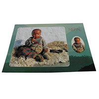 アジアン雑貨 NPE-29 ネパール・ポストカード(ネパールの人々)