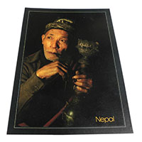 アジアン雑貨 NPE-48 ネパール・ポストカード(ネパールの人々)