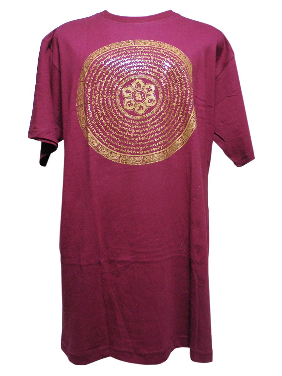アジアン衣料 NT-41 ネパール・Tシャツ(マンダラ)