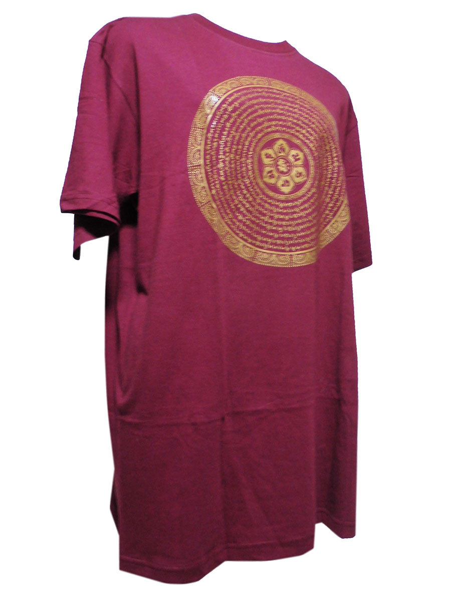 アジアン衣料 NT-41 ネパール・Tシャツ(マンダラ)