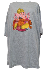 アジアン衣料 NTN-3 ネパール・コットン・刺繍TシャツTシャツ