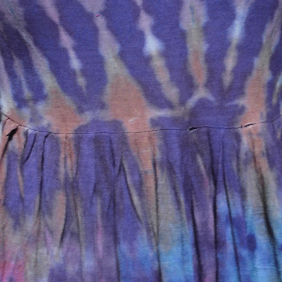 アジアン衣料 NTS-23 ネパール・タイダイブラウス