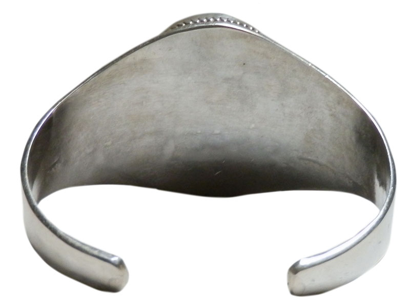 アジアン雑貨 天然石シルバーアクセサリー TB-3 ターコイズ(トルコ石)・バングル