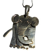 アジアン雑貨 シルバーアクセサリー PCH-20 シルバープチネックレス